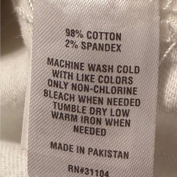 New Directions White Jean Jacket Lightweight Size 1X - Picture 8 of 8